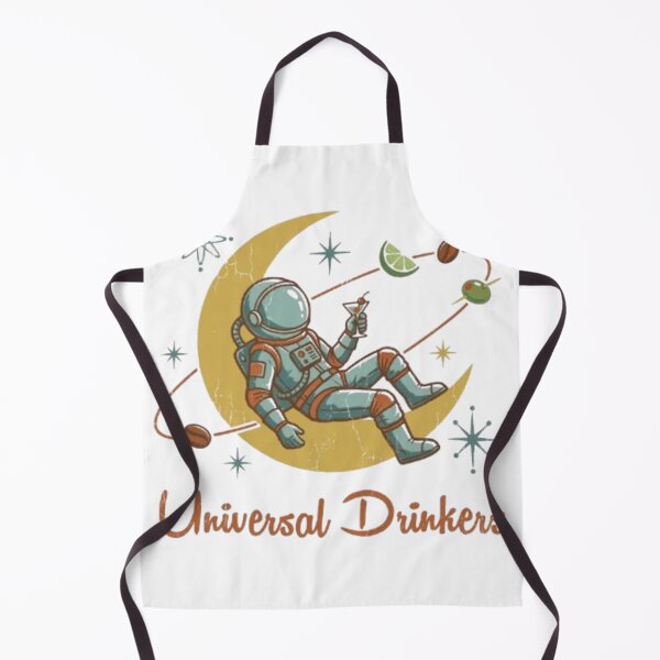 Item preview, Universal Drinker: Retro Astronaut Martini Lounge designed and sold by TheSalesGalore.