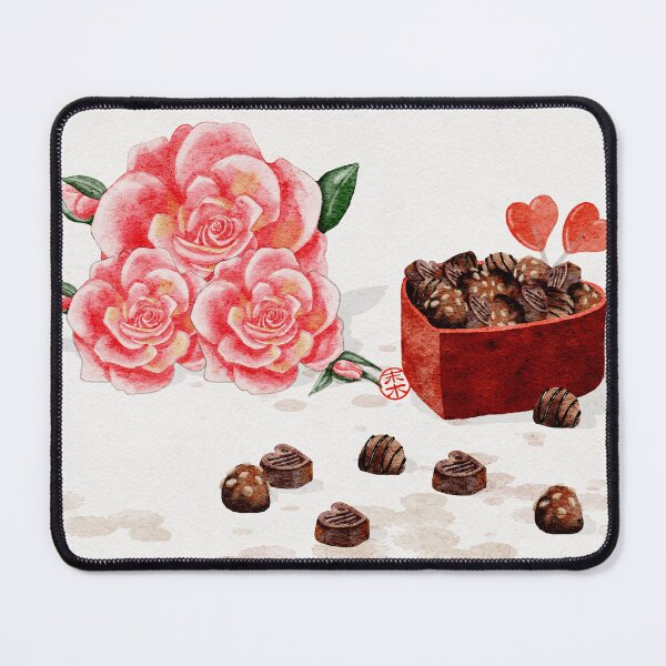 Item preview, Valentine's Day Roses and Gourmet Chocolates designed and sold by Nekogobido.