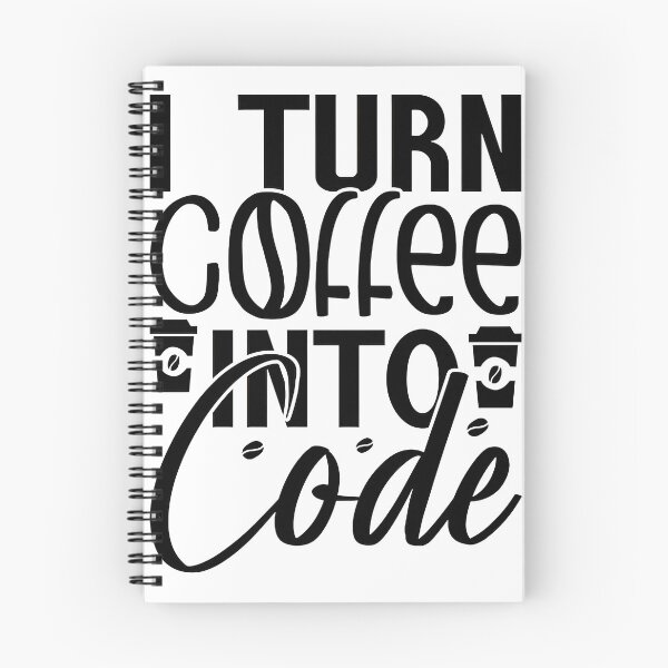 Item preview, I Turn Coffee Into Code Or Chaos Funny Notch Style Programmer T-Shirt designed and sold by Zenith Design.