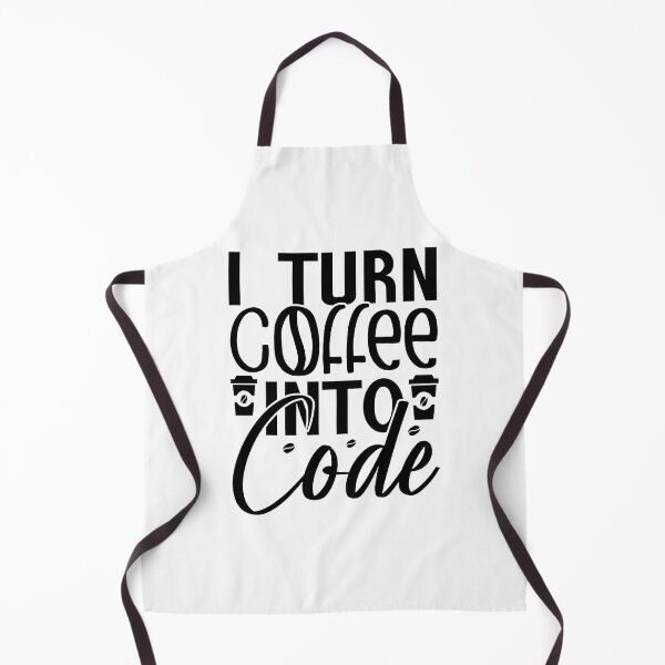 Item preview, I Turn Coffee Into Code Or Chaos Funny Notch Style Programmer T-Shirt designed and sold by Zenith Design.