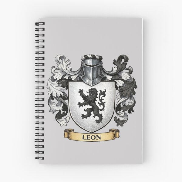Item preview, The Leon Family Coat of Arms designed and sold by BagTown Clans.