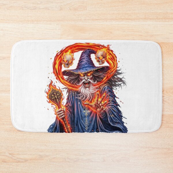 Item preview, Powerful Fire Wizard Casting Burning Spells designed and sold by TeeARTHY.
