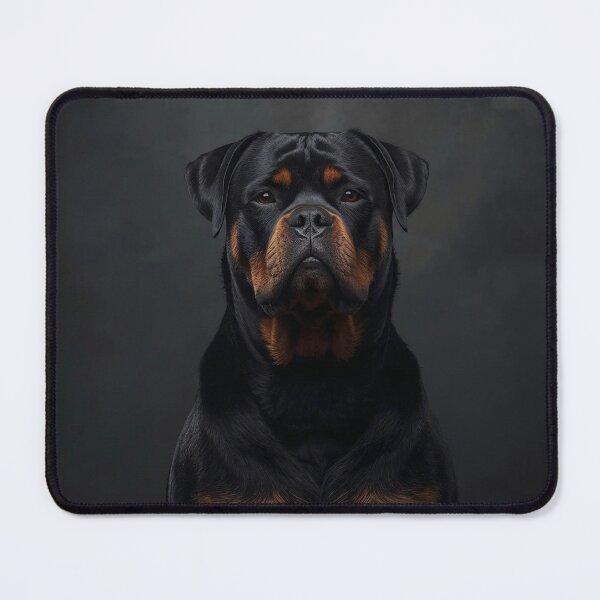 Item preview, Dog Breed Day – Earthbound Guardian Portrait Design | Rottweiler Drako Art designed and sold by ArtivaNest.