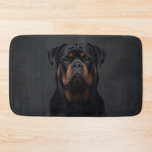 Item preview, Dog Breed Day – Earthbound Guardian Portrait Design | Rottweiler Drako Art designed and sold by ArtivaNest.