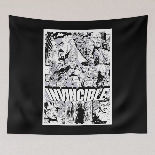 Item preview, Invincible Manga Page Style designed and sold by AnoukChevalie.