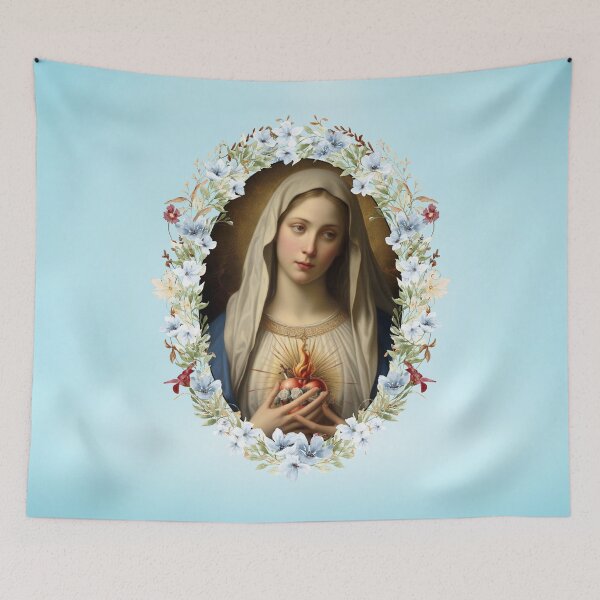 Item preview, Immaculate Heart of Mary Virgin Mary Maria Immacolata designed and sold by AMDG Line.