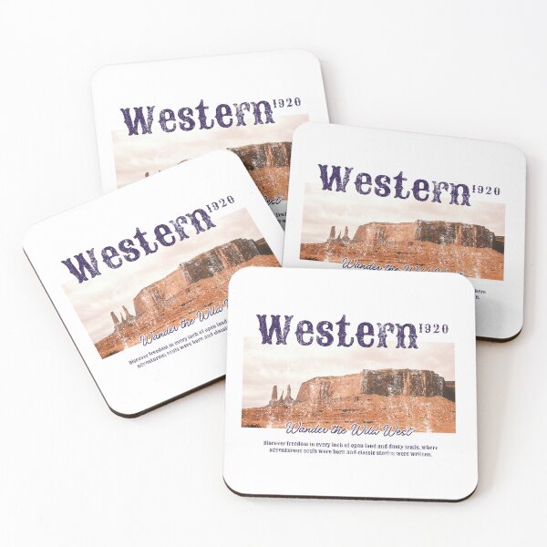 Item preview, Western Spirit Vintage Typography designed and sold by Aminesnip.