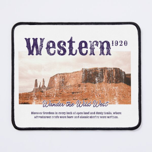 Item preview, Western Spirit Vintage Typography designed and sold by Aminesnip.