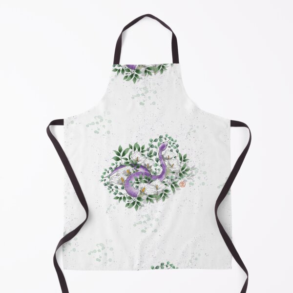 Item preview, Mystical Purple Serpent and White Lilies designed and sold by Nekogobido.