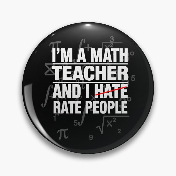 Item preview, Math Teacher Humor Mathematics Grading designed and sold by Carl's Clothing.