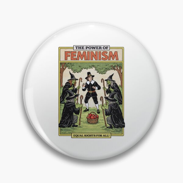 Item preview,  Power of Feminism Witches and Puritan  designed and sold by TeeARTHY.