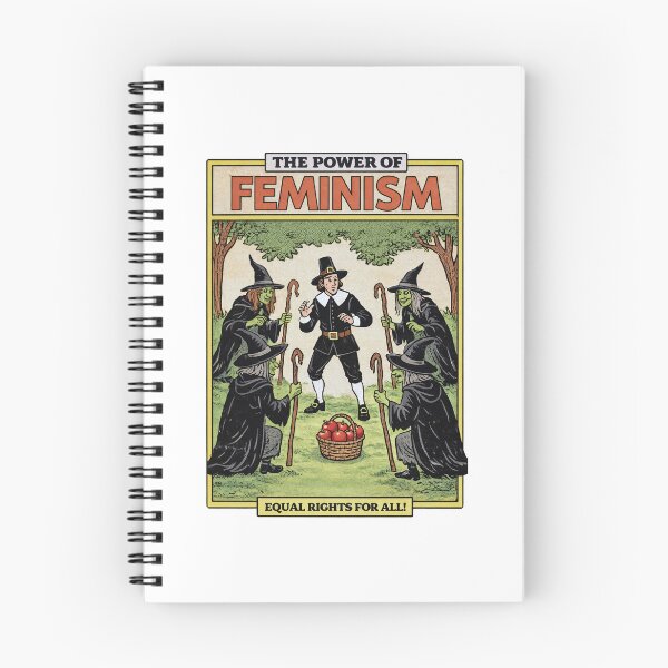 Item preview,  Power of Feminism Witches and Puritan  designed and sold by TeeARTHY.