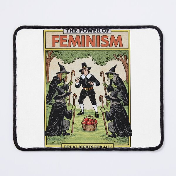 Item preview, Power of Feminism Witches and Puritan designed and sold by TeeARTHY.