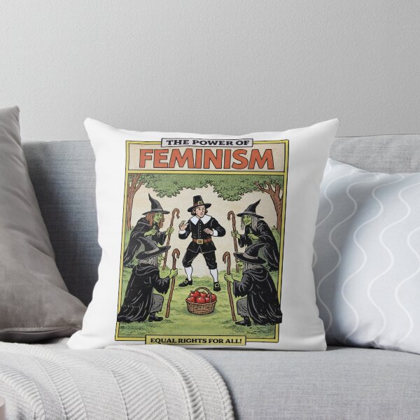 Item preview,  Power of Feminism Witches and Puritan  designed and sold by TeeARTHY.