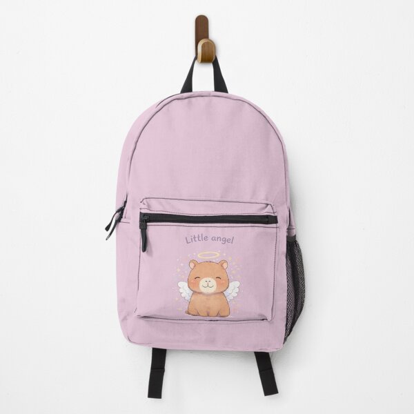 Item preview, Little Angel Capybara – Cute Kawaii Pastel Capybara with Wings | Honey Pastel Design designed and sold by Honey-Pastel.