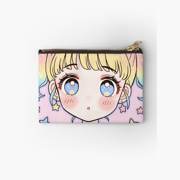 Item preview, Pastel Kawaii Star Girl Portrait designed and sold by bubblegoth.