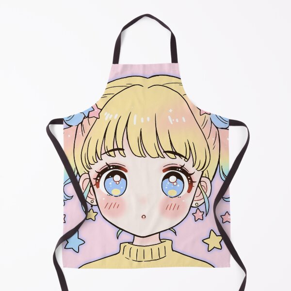 Item preview, Pastel Kawaii Star Girl Portrait designed and sold by bubblegoth.