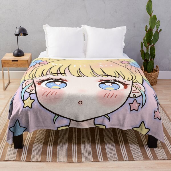 Item preview, Pastel Kawaii Star Girl Portrait designed and sold by bubblegoth.