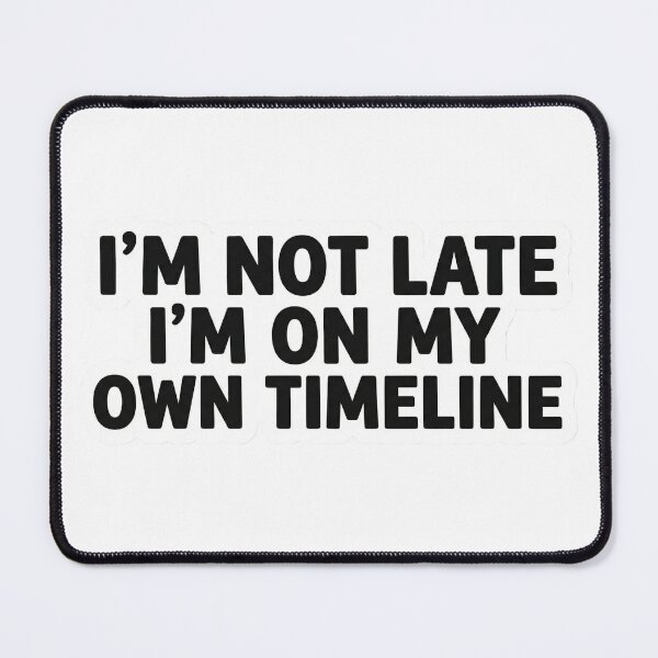 Item preview, late sticker designed and sold by SagarUXshop.
