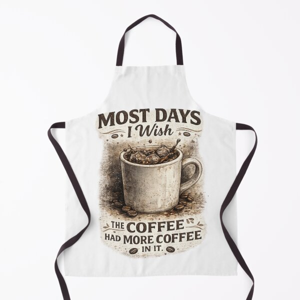 Item preview, Coffe Cravings And Witty Words Design designed and sold by Targon.