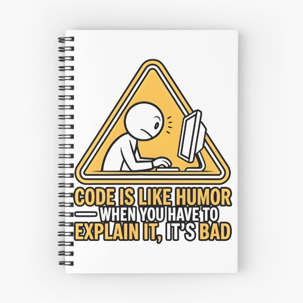 Item preview, "Code Is Like Humor When You Have To Explain It It's Bad Notch Style Programmer T-Shirt" designed and sold by Zenith Design.