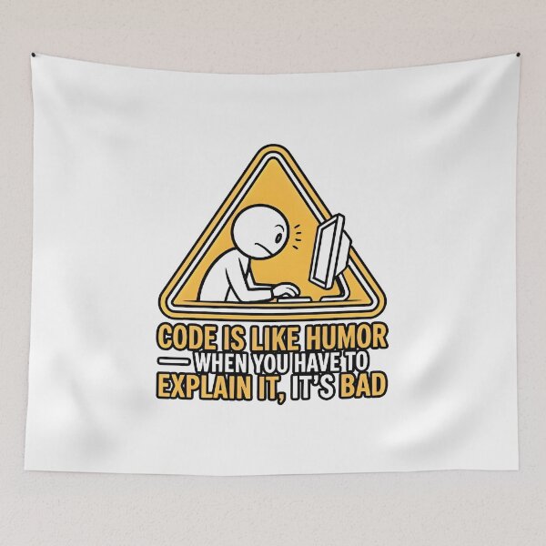 Item preview, "Code Is Like Humor When You Have To Explain It It's Bad Notch Style Programmer T-Shirt" designed and sold by Zenith Design.