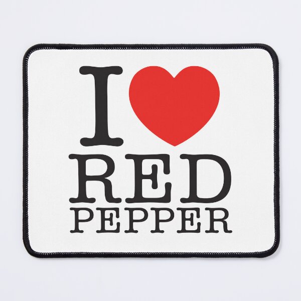 Artikelvorschau, Ich liebe rote Paprika entworfen und verkauft von shitpostee.