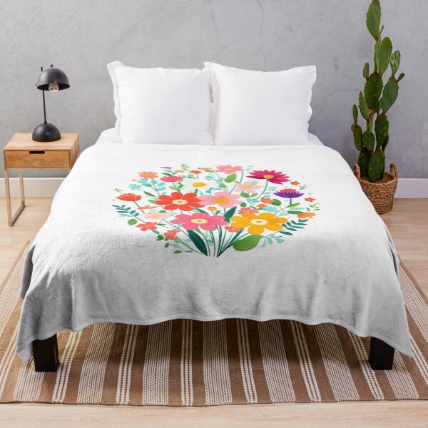 Item preview, Spring Flowers – Bright Floral Bouquet Illustration 2 designed and sold by Saxon Designs.