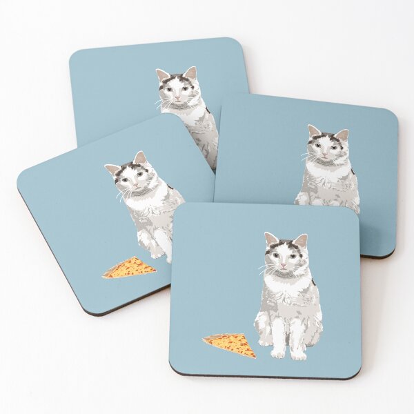 Item preview, Cat and pizza - Illustrated series designed and sold by helengarvey.