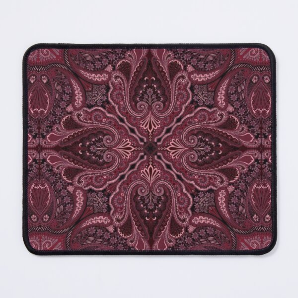 Item preview, Burgundy Vintage Paisley Pattern Design designed and sold by Ruchika413.