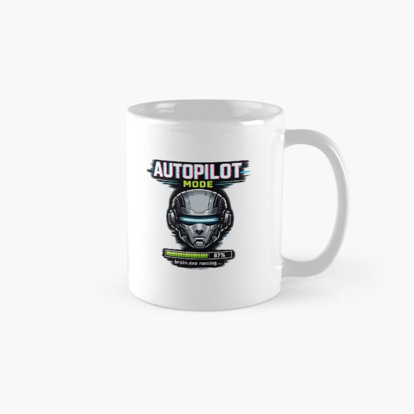 Item preview, Autopilot Mode Cyberpunk Robot Design designed and sold by VayGaming.