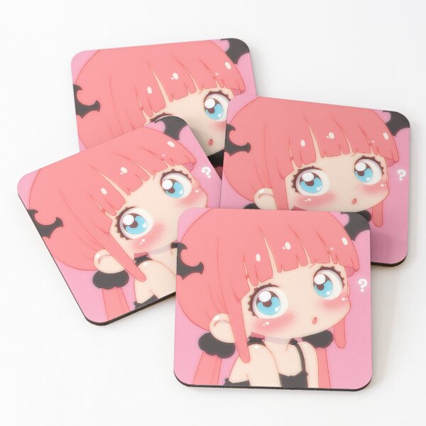 Item preview, Curious Kawaii Devil Girl Chibi designed and sold by bubblegoth.