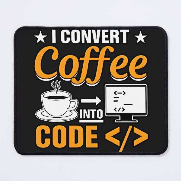 Item preview, "I Convert Coffee Into Code Star Design Funny Notch Style Programmer T-Shirt" designed and sold by Zenith Design.