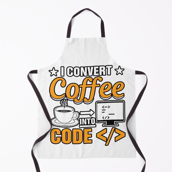 Item preview, "I Convert Coffee Into Code Star Design Funny Notch Style Programmer T-Shirt" designed and sold by Zenith Design.