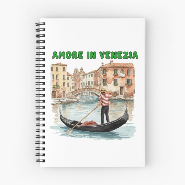 Item preview, Amore in Venezia Gondolier Rowing in Venice Italy designed and sold by TeeARTHY.