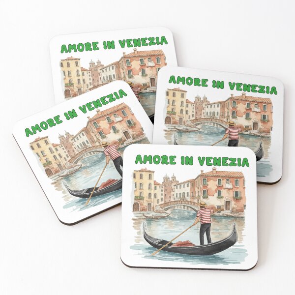 Item preview, Amore in Venezia Gondolier Rowing in Venice Italy designed and sold by TeeARTHY.