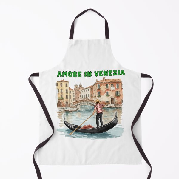 Item preview, Amore in Venezia Gondolier Rowing in Venice Italy designed and sold by TeeARTHY.