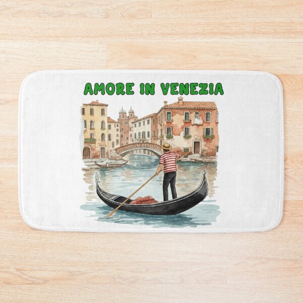 Item preview, Amore in Venezia Gondolier Rowing in Venice Italy designed and sold by TeeARTHY.