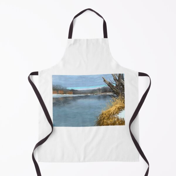 Item preview, River in Winter designed and sold by fishinjonny.