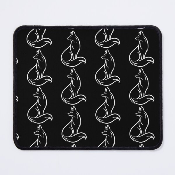 Item preview, Elegant Fox Silhouette Line Art Minimalist Fox Vector Calm Animal Outline Refined Negative Space Design for Stickers and Apparel designed and sold by OnPointOutfits.