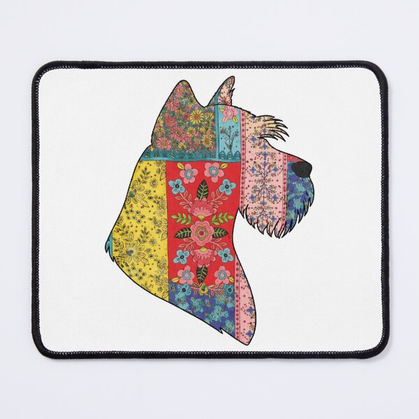 Item preview, Boho Schnauzer designed and sold by crittersitter.
