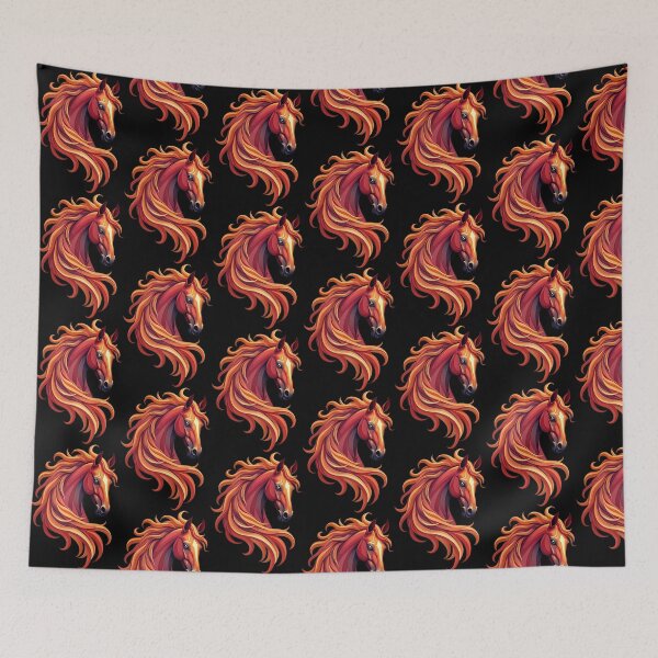 Item preview, Year of the Fire Horse - Red Horse designed and sold by Debbie Schulte.