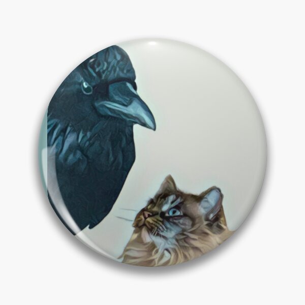 Item preview, The Raven and the Pussycat designed and sold by oh-bi-me.