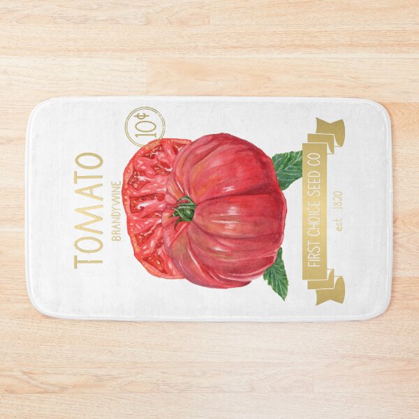 Item preview, Tomato Seed Packet – Heirloom Garden Watercolor - Gold designed and sold by mwik2017.
