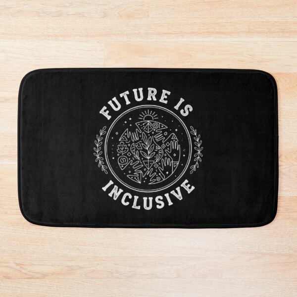 Item preview, Future Is Inclusive – Boho Line Art Lotus & Nature Circle Design designed and sold by Syrupulse.