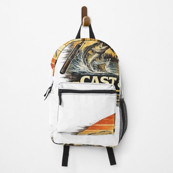 Item preview, Cast & Blast – Funny Fishing and Hunting Shirt Retro Sunset Outdoor Design designed and sold by ZEBBEDE - Minimal Streetwear .