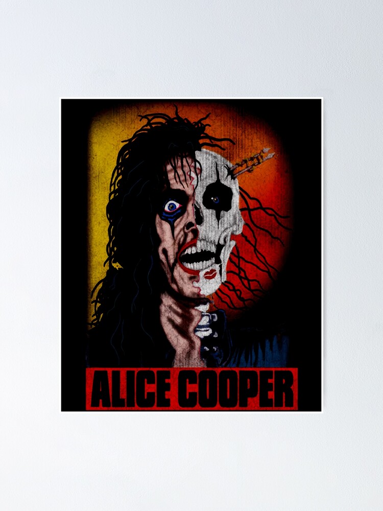 Thumbnail 1 von 3, Poster, Alice Cooper Band designt und verkauft von HTVectorLabArt.