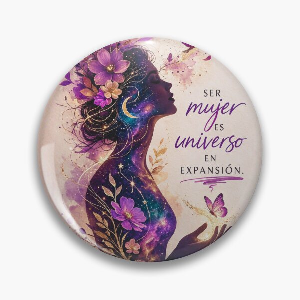 Item preview, Expanding Universe Woman - Cosmic Galaxy & Floral Watercolor designed and sold by Nubesss.