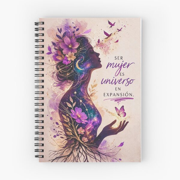 Item preview, Expanding Universe Woman - Cosmic Galaxy & Floral Watercolor designed and sold by Nubesss.