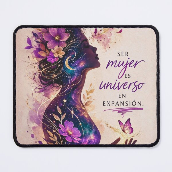 Item preview, Expanding Universe Woman - Cosmic Galaxy & Floral Watercolor designed and sold by Nubesss.